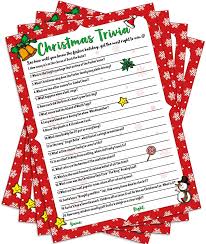Want to learn even more? Amazon Com 55 Pieces Christmas Trivia Party Game Xmas Festival Trivia Card Christmas Holiday Guessing Activity Festive Party Supplies For Family Friends Annual Festive Events Party Decorations Toys Games
