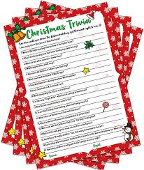 Built by trivia lovers for trivia lovers, this free online trivia game will test your ability to separate fact from fiction. Amazon Com 55 Pieces Christmas Trivia Party Game Xmas Festival Trivia Card Christmas Holiday Guessing Activity Festive Party Supplies For Family Friends Annual Festive Events Party Decorations Toys Games