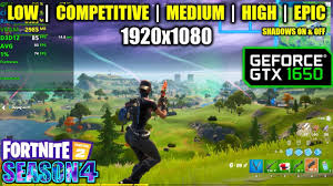Video chapters is an optional feature. Gtx 1650 Fortnite Chapter 2 Season 4 1080p All Settings Youtube