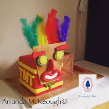 Crash Bandicoot Birthday Cake Crashbandicoot Birthdaycake Cake Crash Bandicoot Easter Birthday Video Game Party
