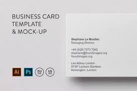 Business Card Template Mock Up Business Card Template Minimal Business Card Business Cards Creative Templates