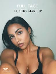 Luxurious Full Face Makeup Tutorial with Top Brands