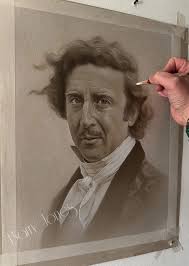 My portraits of Gene, which role of his should I draw next ?☺️