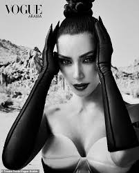 Busty brunette wanks and bust a nut 985 min. Kim Kardashian Is Interviewed By Husband Kanye West In Dazzling Shoot For Vogue Arabia Daily Mail Online