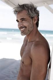 Hunky Silver Fox With Chest Hair Stubble It S All About The Hare Silver Foxes Silver Foxes Men Gorgeous Men