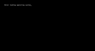 Error Loading Operating System Fix For Windows Xp Vista 7