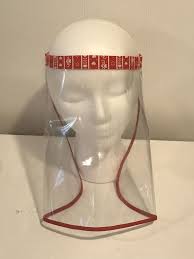 Reusable Clear Vinyl Visor Face Mask Silicone Strip Etsy In 2020 Clear Face Mask Face Shield Masks Clear Vinyl
