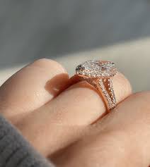 Maybe you would like to learn more about one of these? 2 03 Carat Marquise Diamond Engagement Ring W 8 Carat Halo 14kt Rose Gold Engagement Ring Wednesday Happy Jewelers