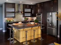 Studio kitchen with a metal countertop. Painting Kitchen Countertops Pictures Options Ideas Hgtv