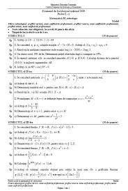 Subiecte bac 27 mai 2014 subiect matematica informatica bac 27 mai 2014 subiect. Bacalaureat 2020 Ce Subiecte Au Picat La MatematicÄƒ È™i Istorie
