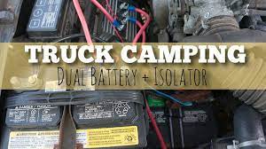 Wiring diagram for models using two p/n 0120750 batteries two p/n 0120750 batteries hubbell lighting, inc. Adding A Dual Battery Setup For Truck Camping Vanlife Or Other Vehicles