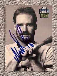 Thanks for sports autograph card