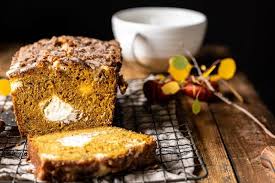 Cream Cheese Swirled Pumpkin Bread With Salted Maple Butter Half Baked Harvest Recipe In 2020 Pumpkin Bread Pumpkin Coffee Cakes Pumpkin Banana Bread