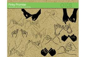 Image result for pinky promise drawing hand tattoos. Pinky Promise Svg Svg Files Vector Clipart Cricut Download By Crafteroks Thehungryjpeg Com