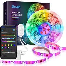 Led light strips are a great way to add light or color to those places that could use a little help. Govee Led Strip Lights 16 4ft Rgbic Wifi Wireless Smart Light Strip Works With Alexa Google Assistant App Control Music Sync Room Bedroom Kitchen Not Support 5g Wifi Buy Online In Malaysia At