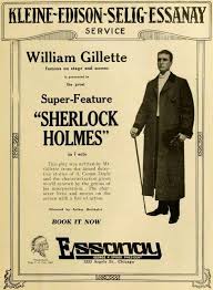 Breaking Long Lost William Gillette Sherlock Holmes Film From 1916 Found Sherlock Holmes Sherlock Holmes