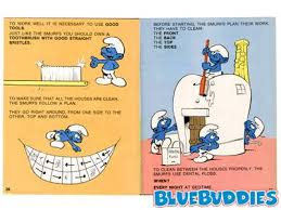 The Smurfs On Dental Hygiene Dental Kids Kids Dental Health Dental Humor