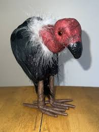 Halloween Vulture Buzzard 6 Feather & Foam