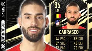 Check spelling or type a new query. Espectacular Carta Pero 86 Yannick Carrasco Fifa 21 Player Review Totw If Ultimate Team Youtube