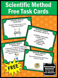 Free Download Scientific Method Task Cards For Science Center Activities You Scientific Method Task Cards Scientific Method Activities Scientific Method Free
