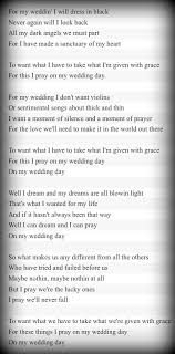 On My Wedding Day Don Henley Makes Me Cry Every Time I Listen To It Lyrics To Live By My Wedding Day My Wedding