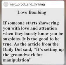 But if you're ever going to get together, you have to start somewhere. 75 Love Bombing Ideas Narcissistic Abuse Emotional Abuse Narcissistic Behavior