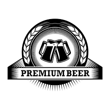 Beer Logo 29 Barrel Pub Bar Tavern Brew Brewery Barley Etsy In 2021 Beer Logo Beer Drinks Logo