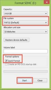 Alternatively, you can also use this tool to convert a 64gb sd card to fat32 format without data loss. How To Format Your Sd Card For Explore1 Skycatch Support Center