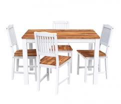 We did not find results for: Swoppmokk 5 Piece Dining Table Set With Butcher Block Wood Top 1 Table 4 Chairs White
