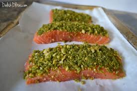 Pesto Crusted Salmon Recipe Pesto Salmon Recipe Cooking Salmon Crusted Salmon