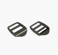 Two 1" Ladder Lock Slider Buckles