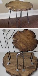 Elven Decor Repurposed Tree Slab Stool Cheaphomedecor Com Imagens Decoracao Da Casa Artesanal Dicas Para Decoracao Da Casa Ideias De Decoracao Rustica