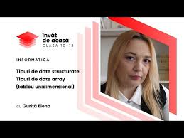Pentru alte utilizări, vedeți tipuri de date (dezambiguizare). EducaÈie Online Tipuri De Date Structurate Tipuri De Date Tablou Unidimensional InformaticÄ Clasa Ix GuriÈÄ Elena