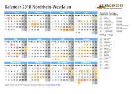 Hier finden sie den kalender 2021 mit nationalen und anderen feiertagen für deutschland. Kalender 2018 Nrw Zum Ausdrucken Kalender 2018