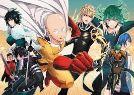  One Punch Man Saitama Tatsumaki Genos Mumen Rider Anime 1080p Wallpaper Hdwallpaper Desktop One Punch Man Anime One Punch Man One Punch