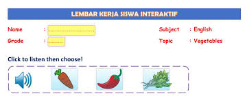 Maybe you would like to learn more about one of these? Lembar Kerja Siswa Interaktif Bahasa Inggris Tentang Vegetables Cecepgaos Com