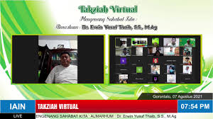 TAKZIAH VIRTUAL HARI KE-7 (ALMARHUM : Dr. Erwin Jusuf Thayib, S.S., M.Ag