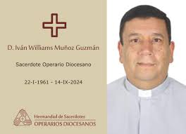 Ha fallecido el sacerdote operario D. Iván Muñoz Guzmán