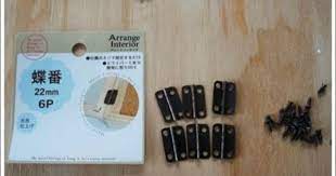 セリアの蝶番で 収納ｂｏｘ セリア 100均 diy 100均
