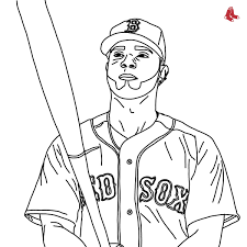 Download and print these baseball coloring pages for free. Red Sox On Twitter Parents We See You We Hear You Here Are Some Coloring Pages To Occupy The Fam For At Least 5 Minutes
