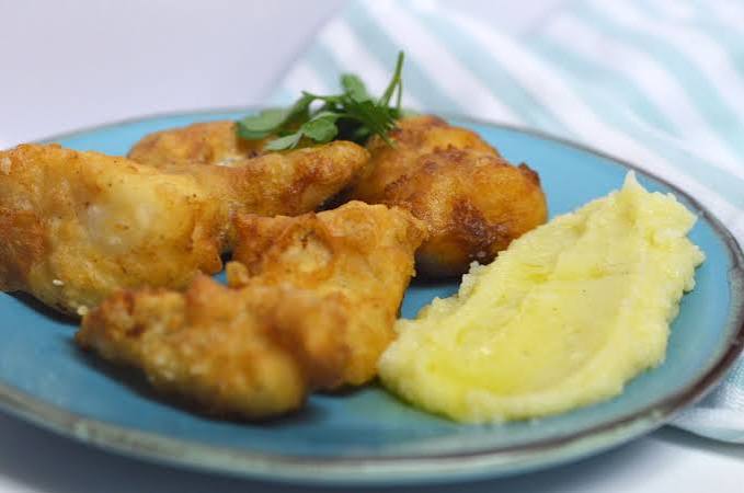 Salt Cod with Skordalia