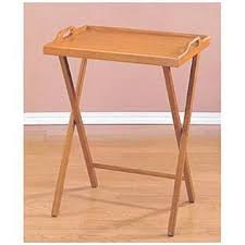 Kmart Essential Home Oak Finish Folding Tv Tray Table Folding Tv Trays Tv Tray Table Tray Table