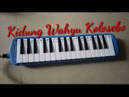 Kidung Wahyu Kolosebo Cover Pianika Tutorial Not Angka Youtube