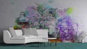 زهر البنفسج art painting