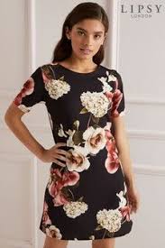 Lipsy Floral Shift Dress 35 Platya Koktejlnoe Plate Mini