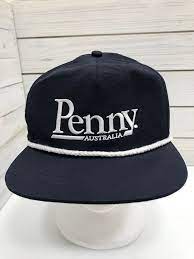 Penny Australia Skateboards Blue White Snapback Baseball Cap Hat Flat Bill Penny Baseballcap Casual Navy Blue Flats Flat Bill Hats Purple Flats