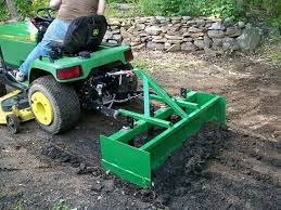 Downloadable Plans Will Be Emailed To You Immediately These Plans Are To Make Your Own 4 Box Blade I Pull Garden Tractor Garden Boxes Diy Tractor Attachments