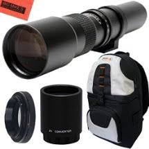 High Power 500mm 1000mm F 8 Manual Telephoto Lens Deluxe Slr Backpack For Nikon D90 D3000 D3100 D3200 D3300 Digital Camera Lens Camera Lenses Nikon D60