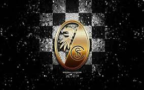 See more of sc freiburg on facebook. Download Wallpapers Freiburg Fc Glitter Logo Bundesliga Black White Checkered Background Soccer Sc Freiburg German Football Club Freiburg Logo Mosaic Art Football Germany For Desktop Free Pictures For Desktop Free