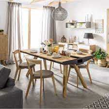 Did you scroll all this way to get facts about dining table drawer? Vox Nature Oak Dining Table With Drawers And Built In Trivet Vox Cuckooland